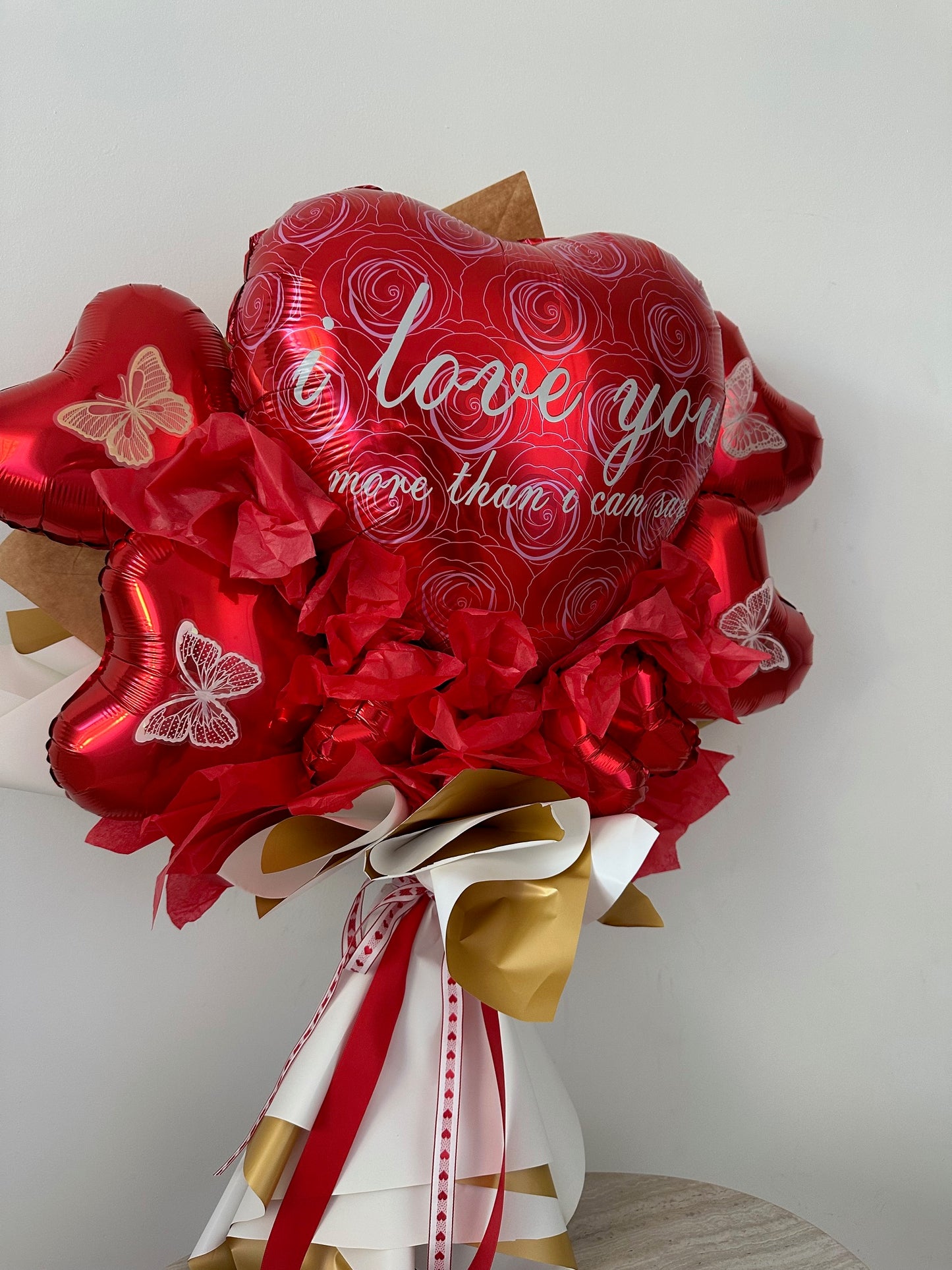 Love red bouquet - mini