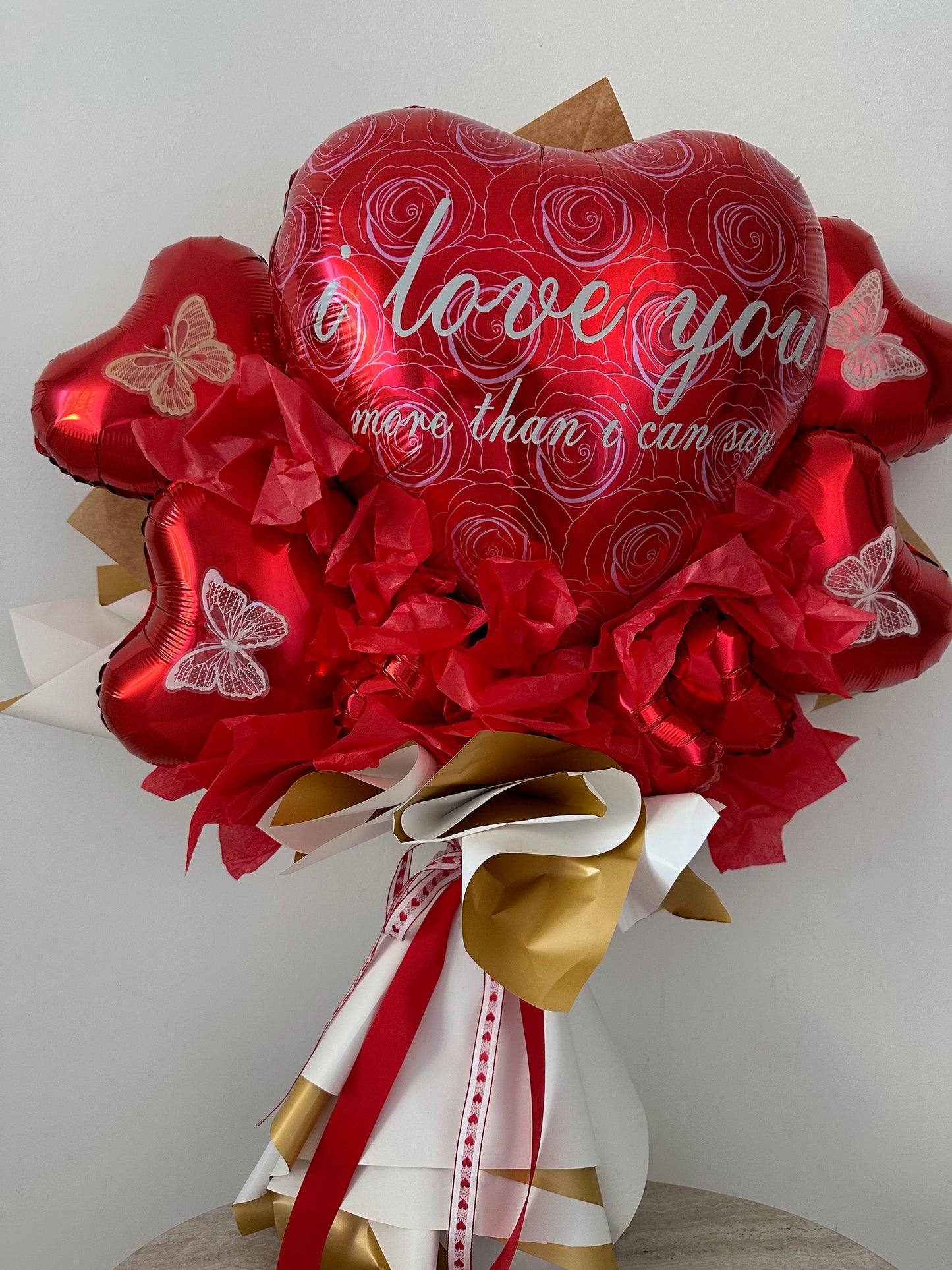 Love red bouquet - mini
