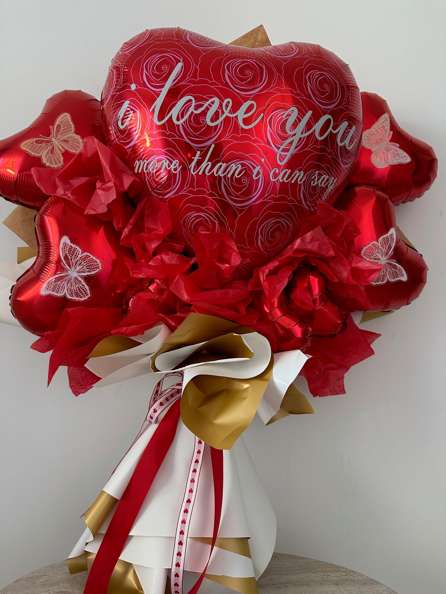 Love red bouquet - mini